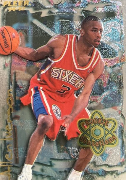rookie senstations allen iverson 1996 rookie senstations allen iverson 1996